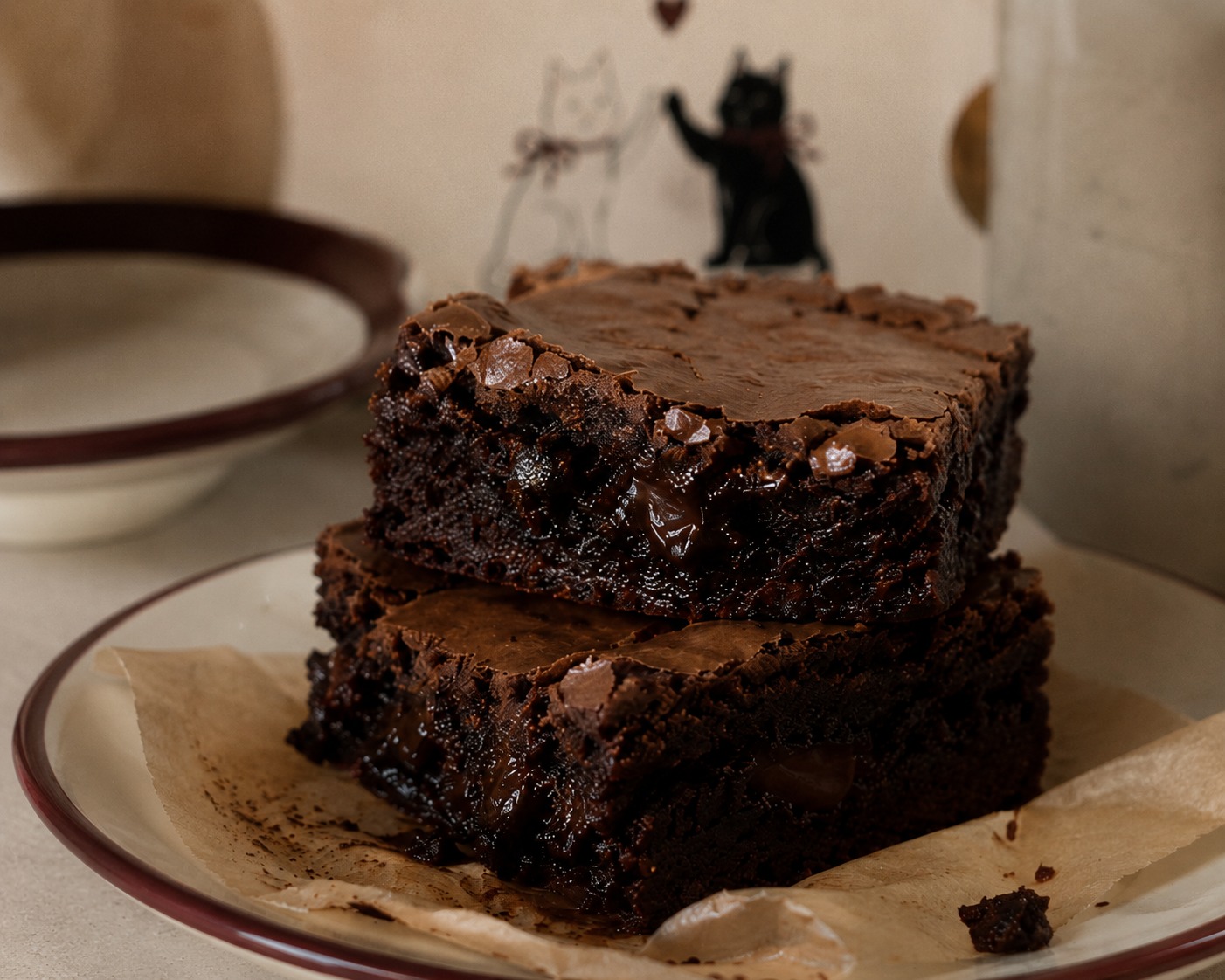 Brownies fudgy La Capucine